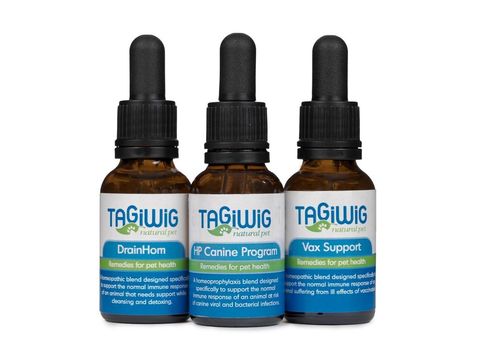Vaccination detox and support kit for dogs.